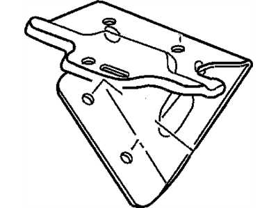 Dodge 55359006AF SUPPORT Battery Tray
