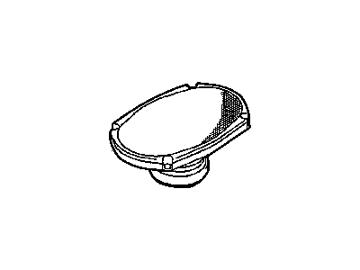 Chrysler MR123756 SPEAKER Rear