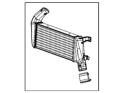 Dodge Intercooler - 5191288AA