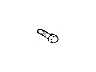 Jeep 6036045AA BOLT AND RETAINER Hex Head