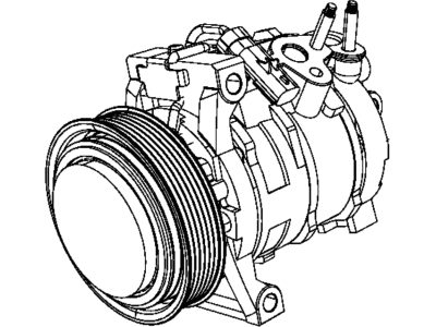 Jeep Compass A/C Compressor - 55111296AE