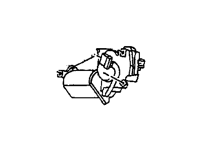 Jeep 55155322AB MOTOR Windshield wiper