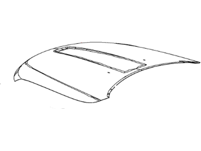 Dodge Durango Hood - 55369453AB
