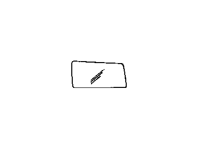 Dodge 4084522 GLASS Bodyside Window