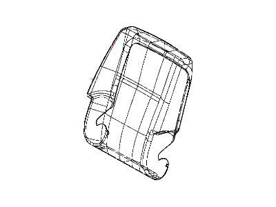 Dodge 1LH271DVAA COVER Front Seat Back