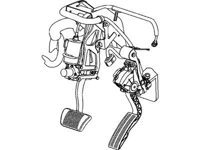 Mopar 53013894AB Pedal Accelerator