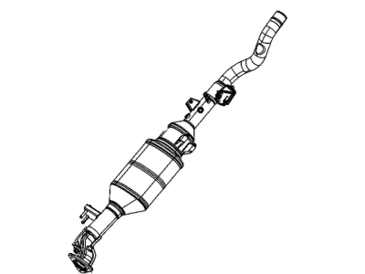 2023 Jeep Wrangler Catalytic Converter - 68534419AA