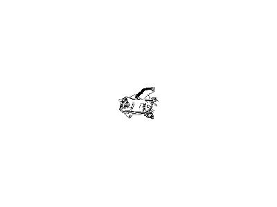 1999 Dodge Durango Window Regulator - 55256418AF