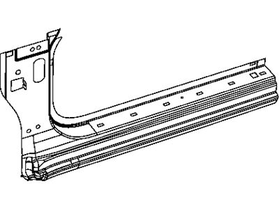 Chrysler 4389551AG PANEL Sill