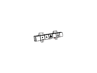 Jeep 4602566AJ SWITCH 2 Gang