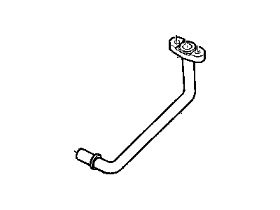 Mopar 5142606AA Pipe Turbo Oil Drain