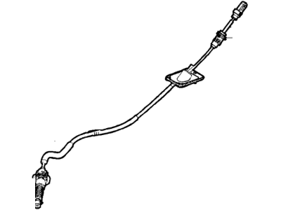 Jeep Shift Cable - 68260501AB