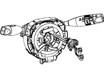 Jeep Cherokee Clock Spring - 68141120AF