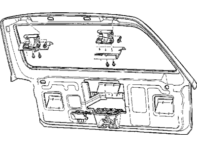 Jeep 55174895AF LIFTGATE