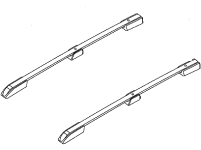 Ram 6AL87U0FAA SIDE RAIL Roof Rack
