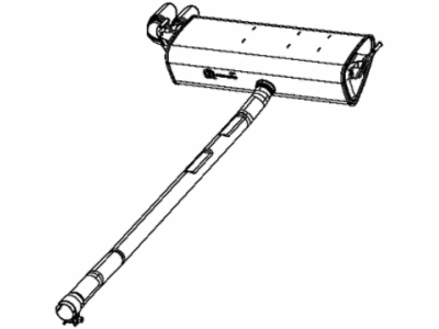 Jeep Muffler - 68249230AB