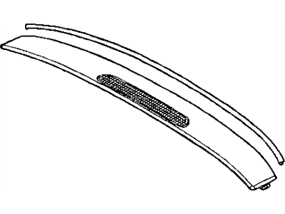 Ram 5HM59XDVAC GRILLE Defroster
