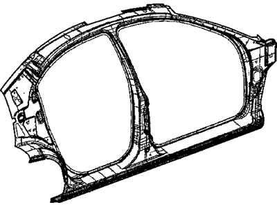 Chrysler 4878030AF PANEL Body Side Aperture