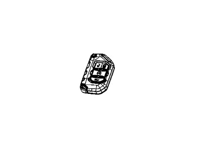 Jeep 68416782AA TRANSMITTER Integrated Key FOB Uncut