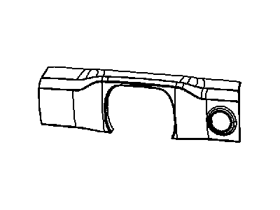 Chrysler UZ95ZJ8AA BEZEL Instrument Cluster