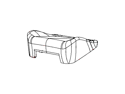Dodge 1DT241D5AC SEAT COMPLETE Rear Quad