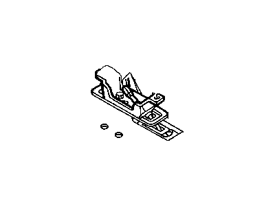 Mopar 52128191 Bracket Parking Lever