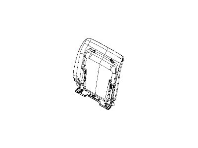 Mopar 1TM40BD3AA Panel Front Seat Back