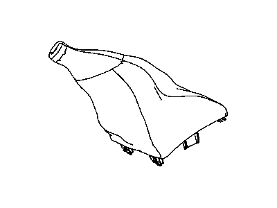 Ram 55366042AB BOOT Gear Shift Lever