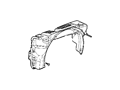 Dodge 55077486AA SHROUD Fan