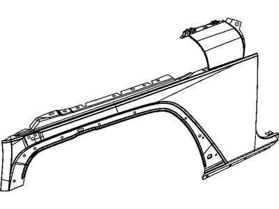 Jeep Fender - 68002399AD