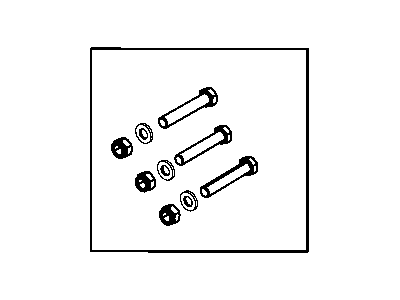 Dodge 68052352AA BOLT KIT