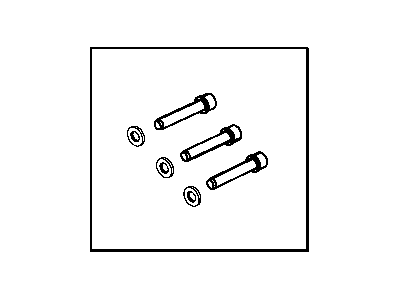 Dodge 68052356AA BOLT KIT