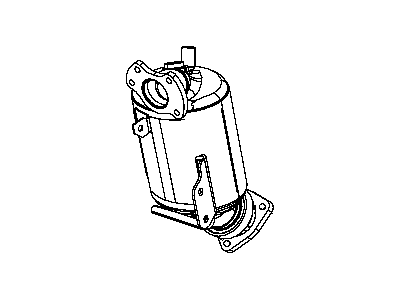 Jeep Wrangler Catalytic Converter - 68144134AE