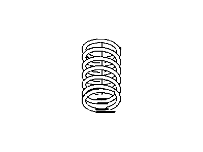 2004 Dodge Durango Coil Springs - 52855262AA