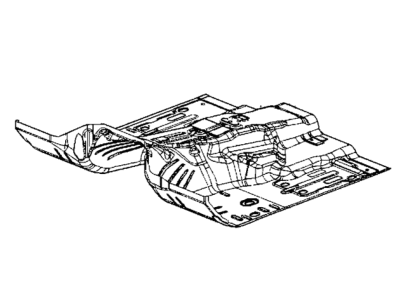 Jeep Grand Cherokee Floor Pan - 55369733AG