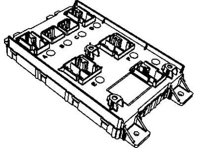 Dodge 68110415AB MODULE Body Controller