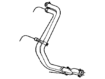 Dodge 55057236AC HOSE Heater
