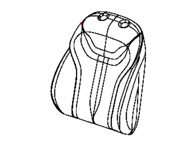 Dodge 5LH29LA7AA Cover - Front Seat Back