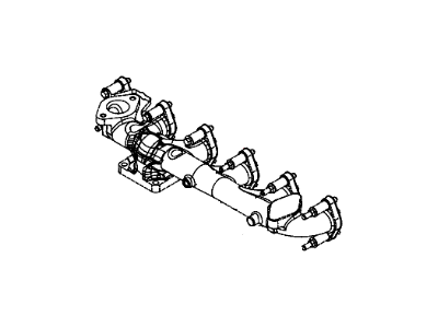 Ram 68210184AB MANIFOLD Exhaust