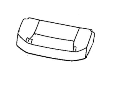 Ram 6XL63LA8AA COVER Rear Seat Cushion Left