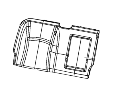 Ram 6XL60LA8AA COVER Rear Seat Back Right