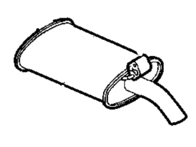 2004 Chrysler 300M Exhaust Pipe - 4581362AE