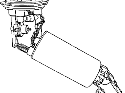 Dodge Caravan Fuel Level Sensor - 4897424AB
