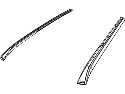 Mopar 1JQ42RXFAB Molding Roof