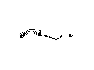 Ram 52121335AE TUBE AND HOSE ASSEMBLY Brake Left Rear