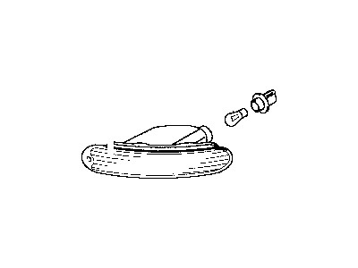 Chrysler MR296329 LAMP Turn Signal