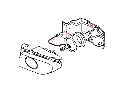 Chrysler MR296331 LAMP Fog