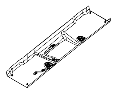 Chrysler XQ66DW1AF MOLDING Windshield