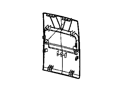 Chrysler YM341DVAA PANEL Front Seat Back
