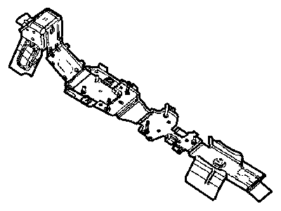 Chrysler 5027979AC BRACKET Floor Console
